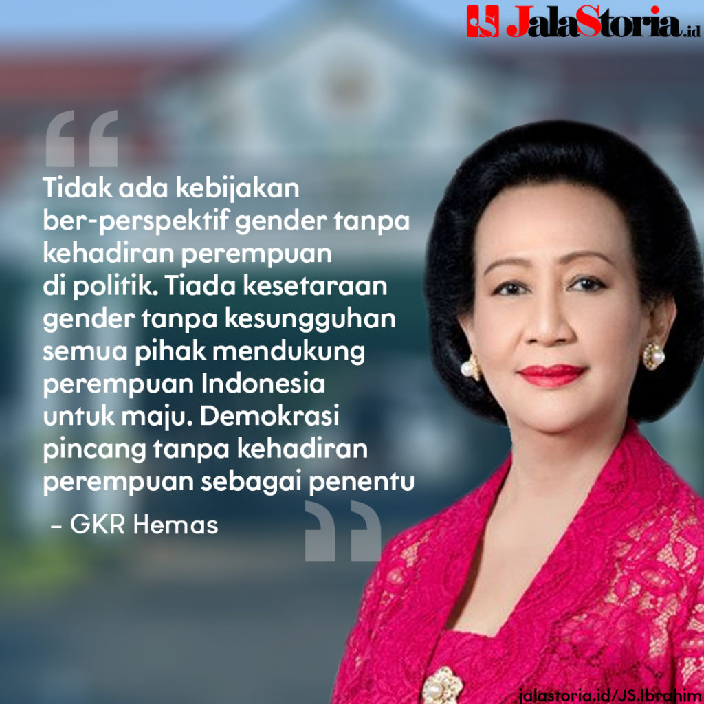 GKR Hemas Kehadiran Peerempuan Dalam Politik