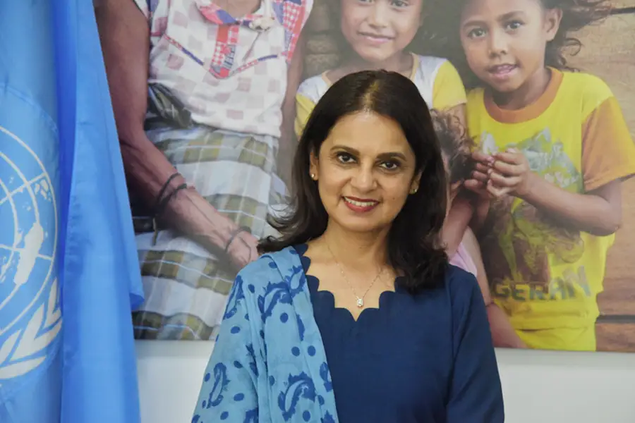 Maniza Zaman, Kepala Perwakilan (Representative) UNICEF Indonesia